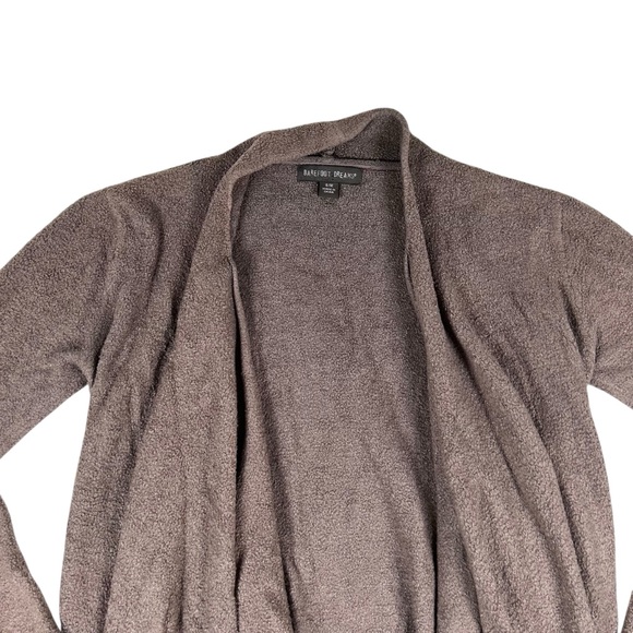 Barefoot Dreams Cozychic Lite Calypso Wrap Bamboo Brown S/M Style 436 - Picture 4 of 11